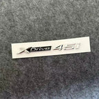 3D ABS Car Mudguard Trunk Emblem Sticker XDrive  20i 23i 25i 28i 30i 35i 40i 45i 48i 50i 55i Badge Decal Decor Fit for X3 X5