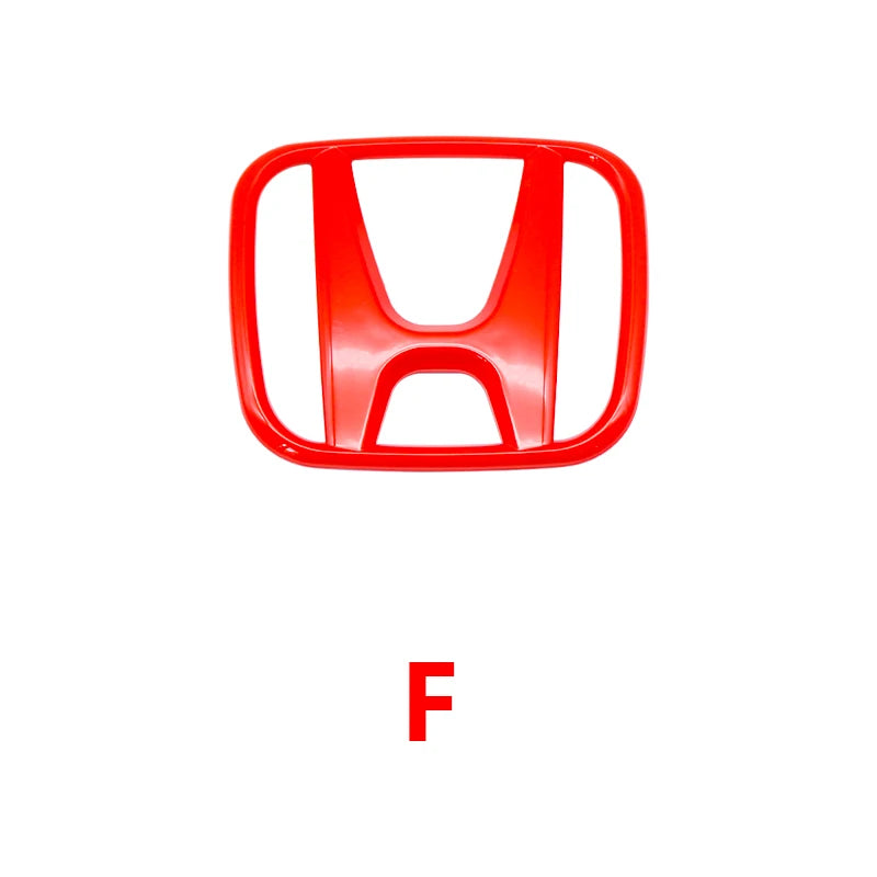 ABS Car Front Hood Grille Emblem Rear Trunk Badge Sticker for Honda CR-V STEPWGN Civic Accord City XR-V Envix ODYSSEY VEZEL Fit