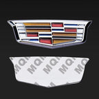 Car C-Pillar Rear Trunk Decorative Emblem Sticker, Anti-scratch Exterior Accessory for Cadillac XT5 CT4 ATSL XTS SRX Escalade