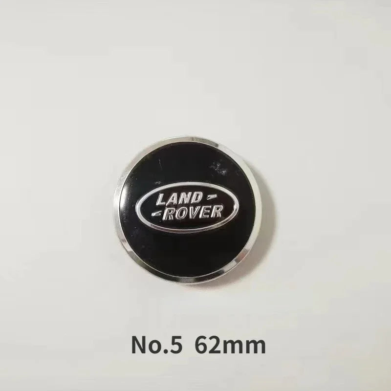 NEW 4pcs 62mm Wheel Center Hub Caps Cover Emblem For Land Rover RANGE ROVER LR2 LR3 LR4 RANGE Sport Decorative fittings