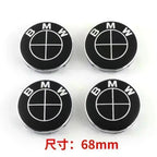 4Pc 56mm 68mm BMW Emblem For b-BMW Wheel Hub Caps For BMW 3 Series 5 Series E60 E90 F10 F30 E46 E39 X5 E53 E70 E38 Z4