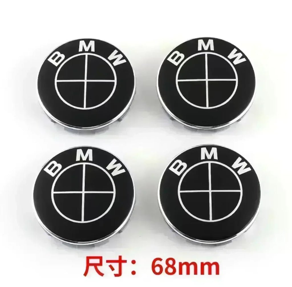 4Pc 56mm 68mm BMW Emblem For b-BMW Wheel Hub Caps For BMW 3 Series 5 Series E60 E90 F10 F30 E46 E39 X5 E53 E70 E38 Z4