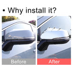 For Toyota RAV4 XA50 2019 2020 2021 2022 2023 2024 2025 RAV 4 Hybrid ABS Car Rearview Mirror Side Trim Cover Shell Accessories