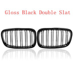Front Grille For BMW F20 F21 1 Series 2010-2014 Car Front Kidney Grill Racing Grills Glossy Black Grills
