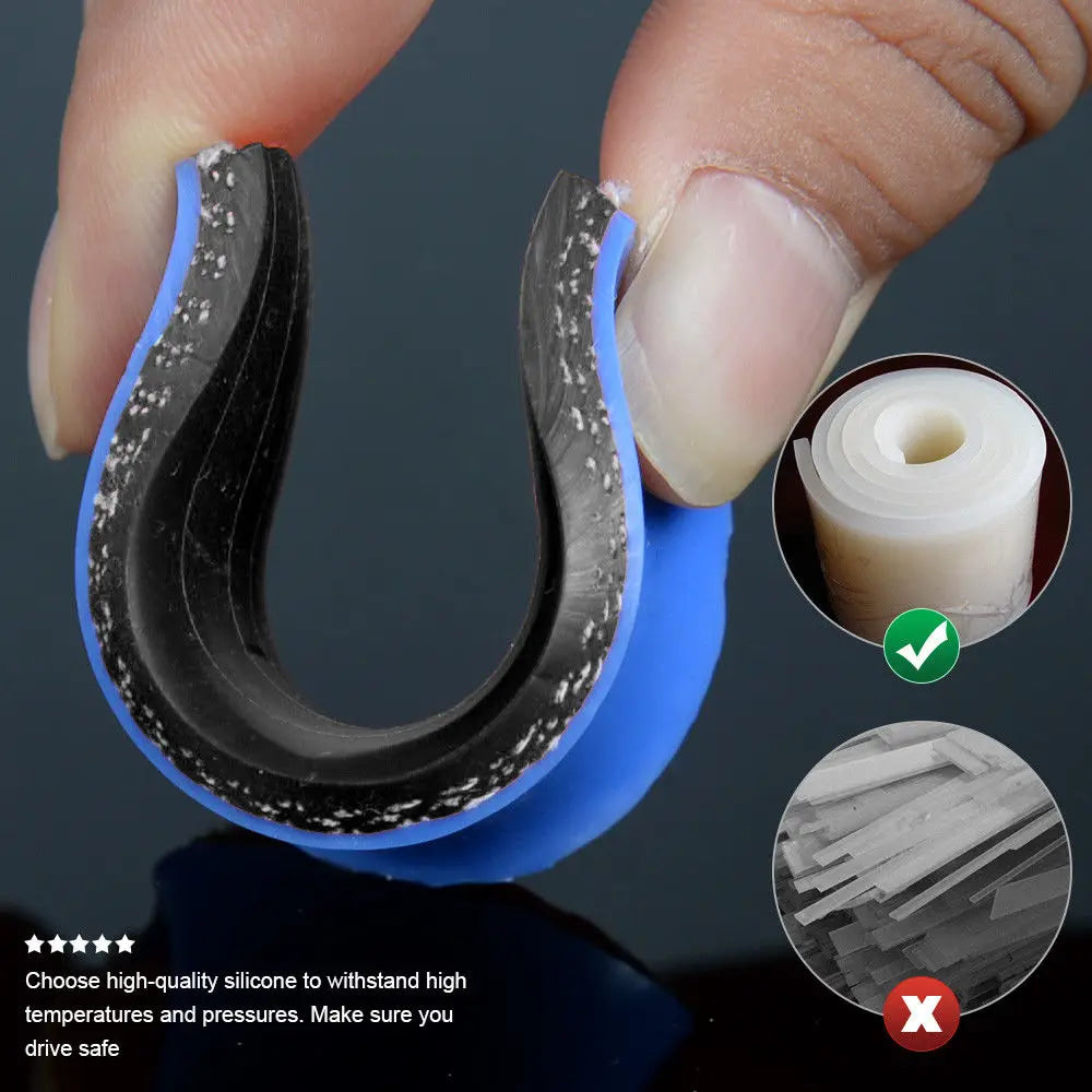 Silicone Pipe Air Intake Hose FIT 07-17 NISSAN 350Z 370Z; INFINITI G35 G37 VQ37VHR VQ35HR