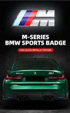 3D ABS Chrome Emblem Letters logo Car Trunk Badge Sticke for BMW M power Thunder Edition competition M1 M2 M3 M5 M7 X3M X5M X7M