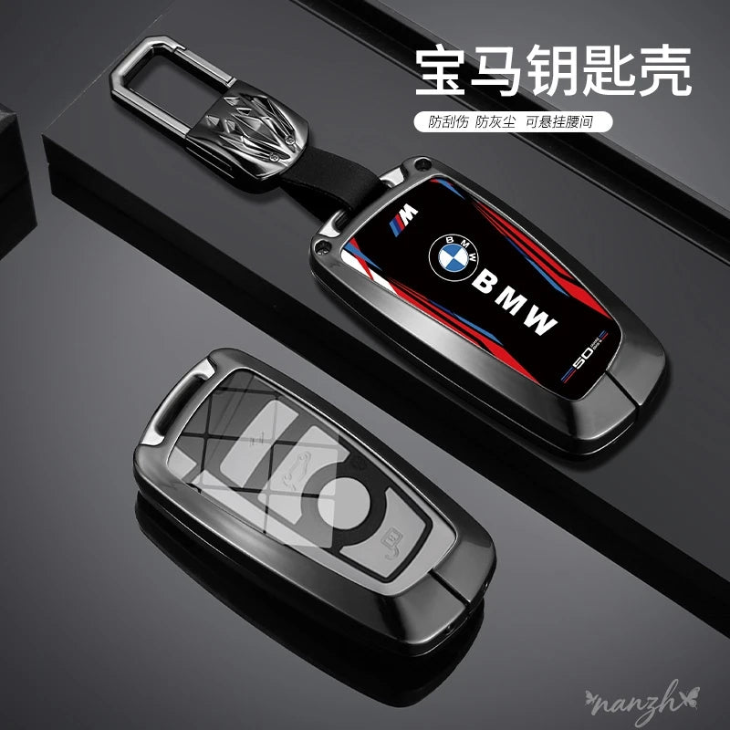 Car Remote Key Case Cover Shell Protector For BMW M Performance F30 F20 F10 F18 F22 F01 X3 X4 F06 F02 M3 M5 Auto Accessories