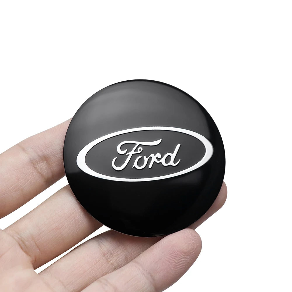 4PCS 56/60mm Car Wheel Hub Caps Badge Covers Auto Accessories For Ford Focus Fiesta Mustang Mondeo Smax Ranger Kuga ST Shelby