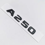 3D ABS Black A35 A45 A160 A180 A200 A250 Logo Letters 4MATIC Badge Car Rear Star Sticker AMG Emblem For Mercedes Benz