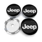 4Pcs 56/60mm Car Wheel Center Hub Cap Car Accessorie for JEEP Wrangler Grand Cherokee JK TJ Compass Renegade Patriot Trail Hawk