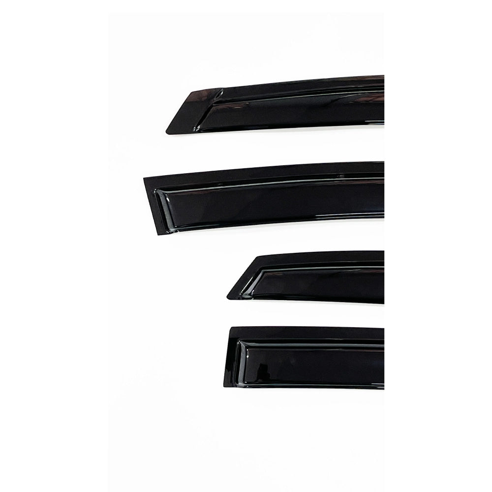 Window Visor for Nissan Sentra/Sylphy 2013-2019 | 4pcs Rain Guard Wind Deflector | Car Weather Shield Accessory