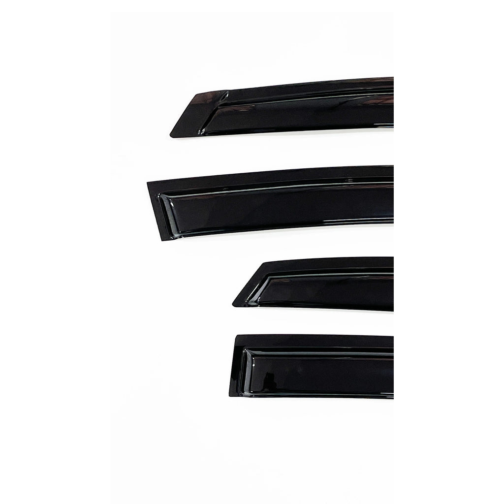 Window Visor for Nissan Sentra/Sylphy 2013-2019 | 4pcs Rain Guard Wind Deflector | Car Weather Shield Accessory