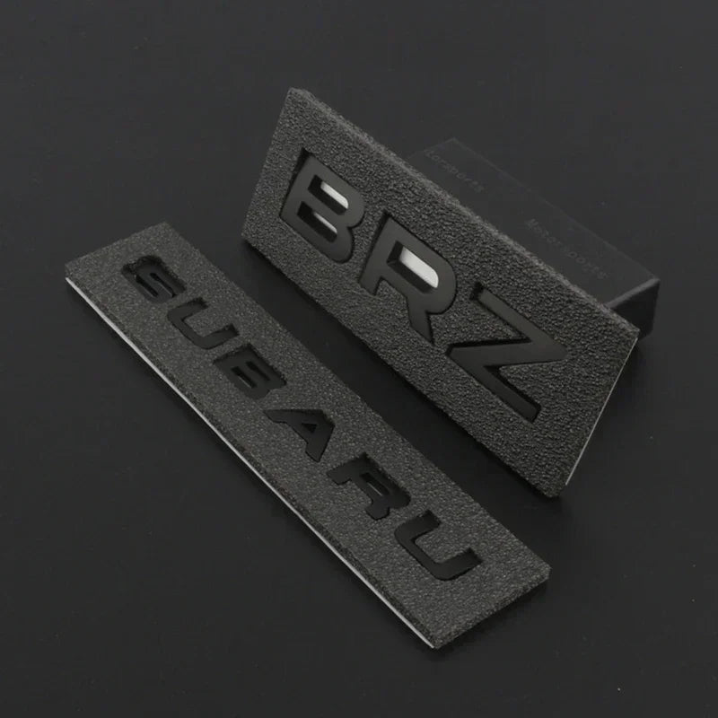 ABS Car Rear Trunk Sticker Emblem for Subaru WRX BRZ STI XV FORESTER IMPREZA LEGACY OUTBACK Auto Body Tail Letter Badge Decal