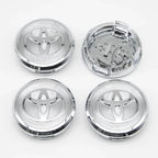 4pcs 57mm+62mm Car Tyre Wheel Center Hub Cap Badge For Toyota C-hr Prado Rav4 Yaris Hilux Prius Avensis Corolla Camry crown