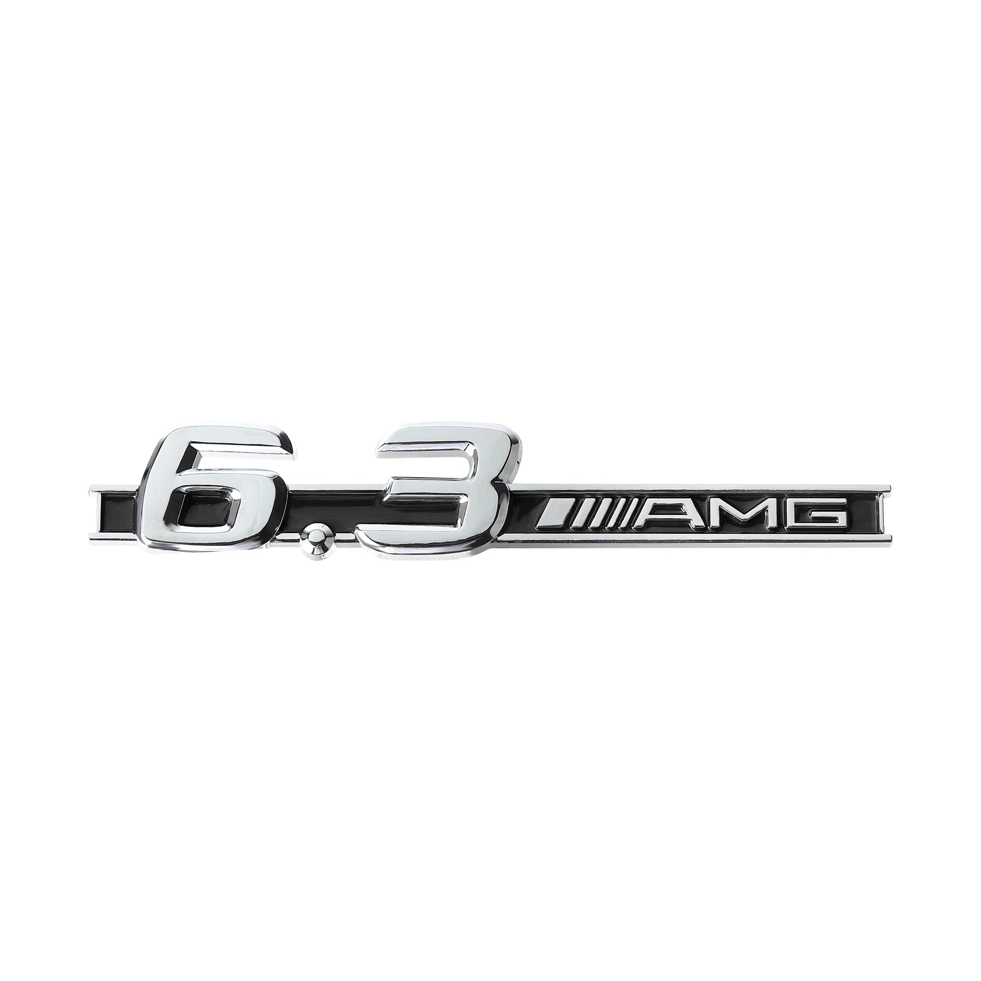 3D ABS Car Styling Logo 3.2 5.5 6.3 6.5 AMG Badge Fender Side Rear Trunk Sticker for Mercedes Benz A CLA GLC W108 W222 C180 W190
