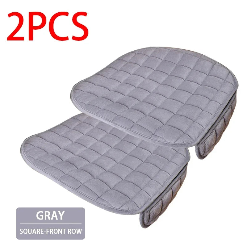 SEAMETAL Winter Plush Car Seat Cover Warm Soft Auto Seat Cushion Anti Slip Chair Protector Pad Universal for Most Car Models