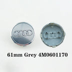 4pcs Set Audi Car Wheel Center Caps 60mm 61mm 69mm 68mm Styling Hub Covers Compatible with A3 A4 A5 A6 A7 A8 S4 S6 4B0601170