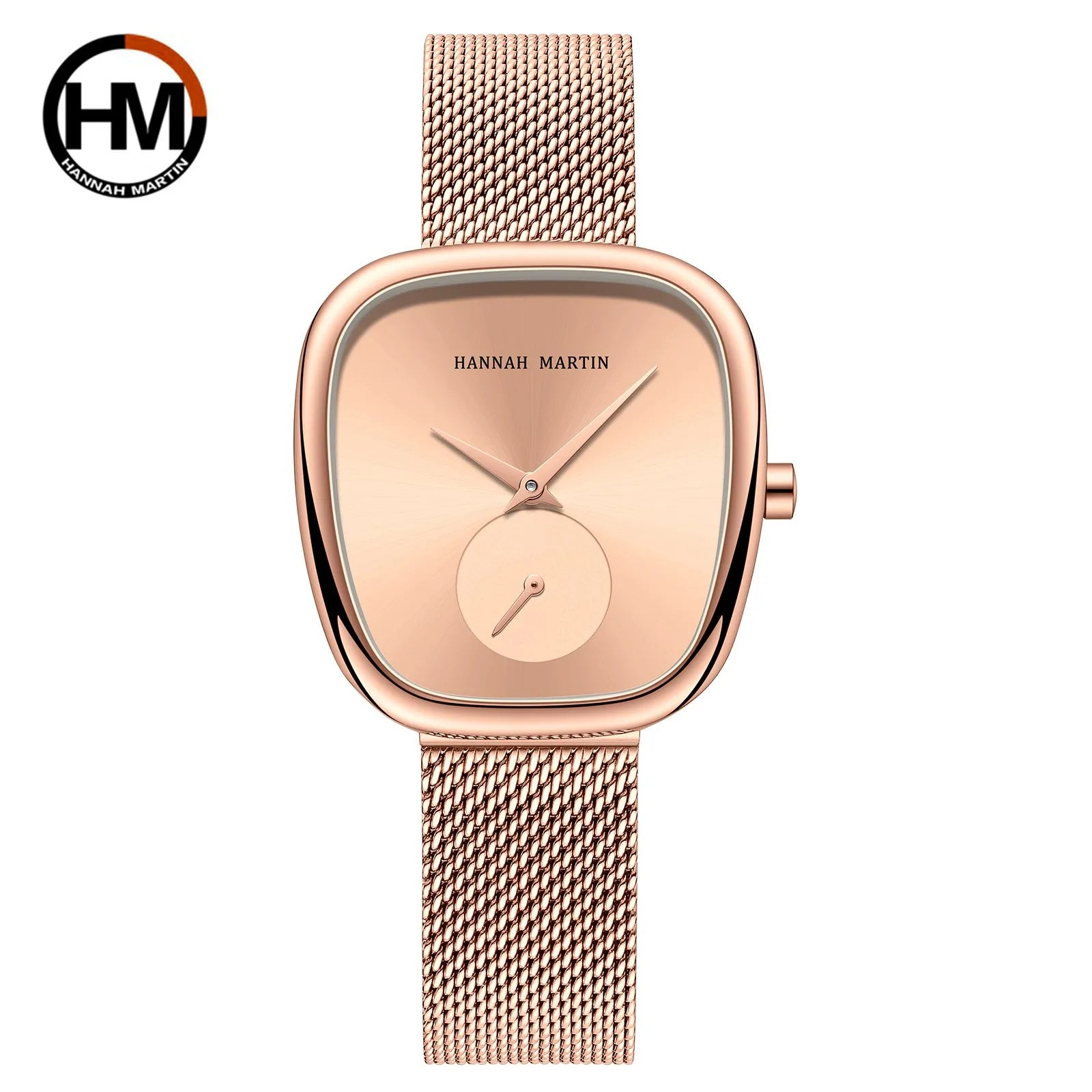 2025 nuevo reloj de pulsera de cuarzo para mujer 34mm barril de vino oro rosa cronómetro negro estilo minimalista de moda relojes ovalados para mujer