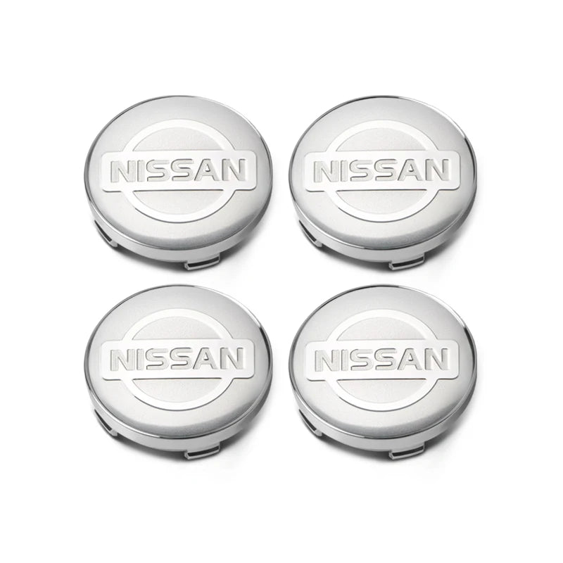 4pcs 54/60MM Car Styling Wheel Center Cap Hub Covers Badge Accessories For Nissan Nismo GTR Qashqai Almera Teana V36 Sylphy Note