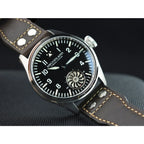 HRUODLAND Pilot Watch for Men BGW-9 Luminous Mechanical Wristwatch 316L Stainless Steel Sapphire Glass 10ATM Waterproof F016