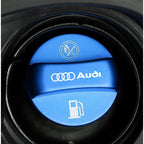 Aluminum Alloy Car Badge Fuel Tank Cap Decoration Cover For Audi A3 A1 A4 B9 A5 B7 Q5 Q3 Q2 8i TT Mk1 Mk2 S3 A7 S3 8V 8Y Q4 B9