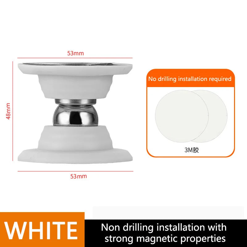 Tope de puerta de silicona anticolisión para puerta, fuerte magnético, silencioso, táctil, para Hotel y hogar