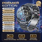 2026 New ECG AI Health Smartwatch for Men 1.53"AMOLED BP/Heart Rate Monitor BT Call IP68 Waterproof Smart Watch for Android IOS