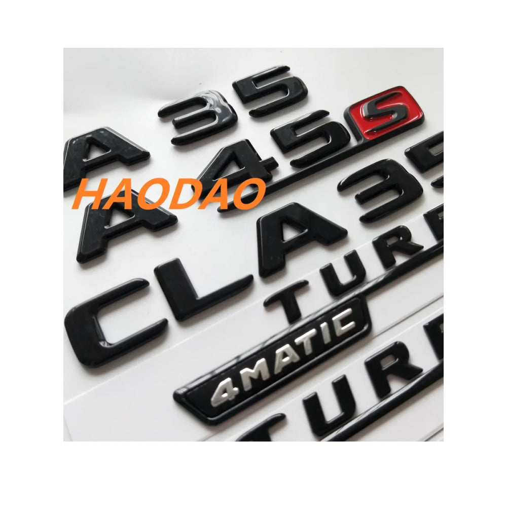 Gloss Black for Mercedes Benz GLE Coupe C292 W166 W167 GLE250d GLE350de GLE300d GLE350e GLE350d GLE400d GLE500e 4MATIC Emblems