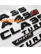 Gloss Black for Mercedes Benz GLE Coupe C292 W166 W167 GLE250d GLE350de GLE300d GLE350e GLE350d GLE400d GLE500e 4MATIC Emblems