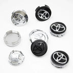 4Pcs 57/62mm Car Wheel Center Hub Cap Rim Cover For Toyota Corolla RAV4 LEVIN Yaris C-HR Camry Prius Prado  Car Auto Accessories