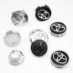 4Pcs 57/62mm Car Wheel Center Hub Cap Rim Cover For Toyota Corolla RAV4 LEVIN Yaris C-HR Camry Prius Prado  Car Auto Accessories