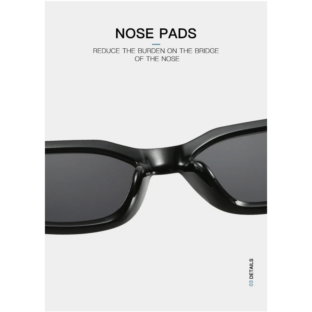 Vintage Square Luxury Small Frame Sunglasses Men Women Rectangle Brand Design Fashion Square Sun Glasses Shades Vintage Glasses