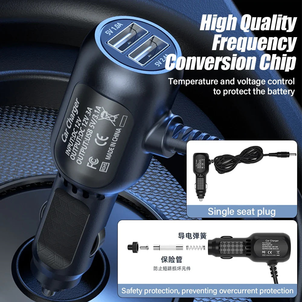 Car Seat Cooler Pad 16-Fan Car Seat Cooling Cushion with Massage 12V Ventilated Car Seat Pad Universal Anti-Slip Car Seat Cover