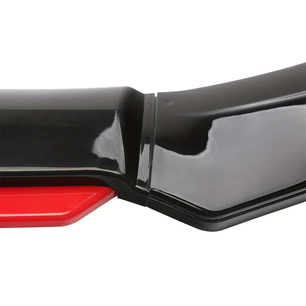 3PCS Universal Car Front Bumper Lip Splitter Lip Body Kit Spoiler Diffuser For BMW For Benz For Audi For VW For Subaru