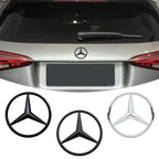1Pcs ABS Car Rear Decal Trunk Emblem Sticker Mercedes Benz Replace Accessories For W204 W222 W205 W177 W212 W213 X253 W203 W176