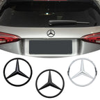 1Pcs ABS Car Rear Decal Trunk Emblem Sticker Mercedes Benz Replace Accessories For W204 W222 W205 W177 W212 W213 X253 W203 W176