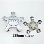 4pcs AUDI 60/61/68/69/77MM/135MM Car Wheel Center Hup Cap Cover for A6L A7 A8 A3 A4 A5 A6 S3 S4 Q3 Q5 Q5L Q7 RS3 RS4 RS5 RS6 TT