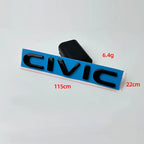 Car front and rear logo sticker accessories For Honda Civic FIT Accord Prelude CRV 5th Mugen CRZ CRX Jazz HRV Pilot Odyssey Elys