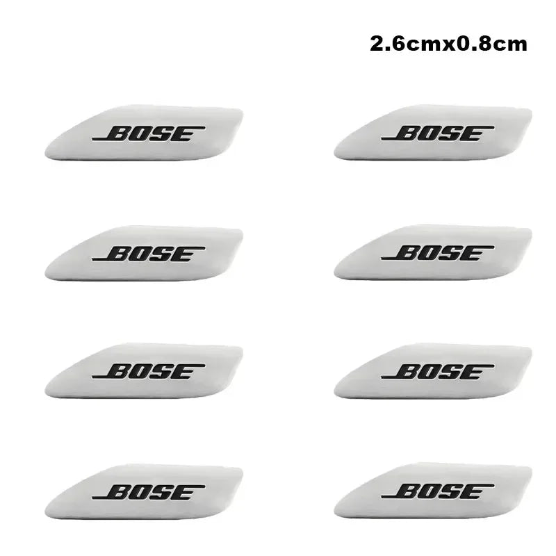 Chevrolet 3D Aluminum Car Audio Stickers Fit For Silverado Impala Malibu Equinox Cruze Camaro Tahoe/Suburban Blazer Spark Aveo