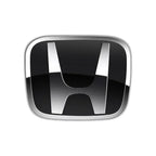 1pcs 3D H Custom Badge Decal for Honda Civic VEZEL CRV City Accord Fit Odyssey Car Hood Front Grill Rear Trunk H Logo Sticker