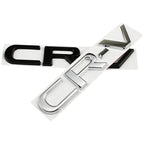 15.4cm Metal 3D Car Stickers Side Fender Badge Styling for Honda CRV Logo 2023 2024 Rear Trunk Emblem Decal Exterior Accessories