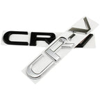 15.4cm Metal 3D Car Stickers Side Fender Badge Styling for Honda CRV Logo 2023 2024 Rear Trunk Emblem Decal Exterior Accessories