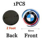 74mm 82mm Car Hood Front Badge Tail Trunk Emblem Replacement Sticker for Bmw F20 F30 G20 f31 F34 F10 G30 F11 X3 F25 X4 I3 M3 M4