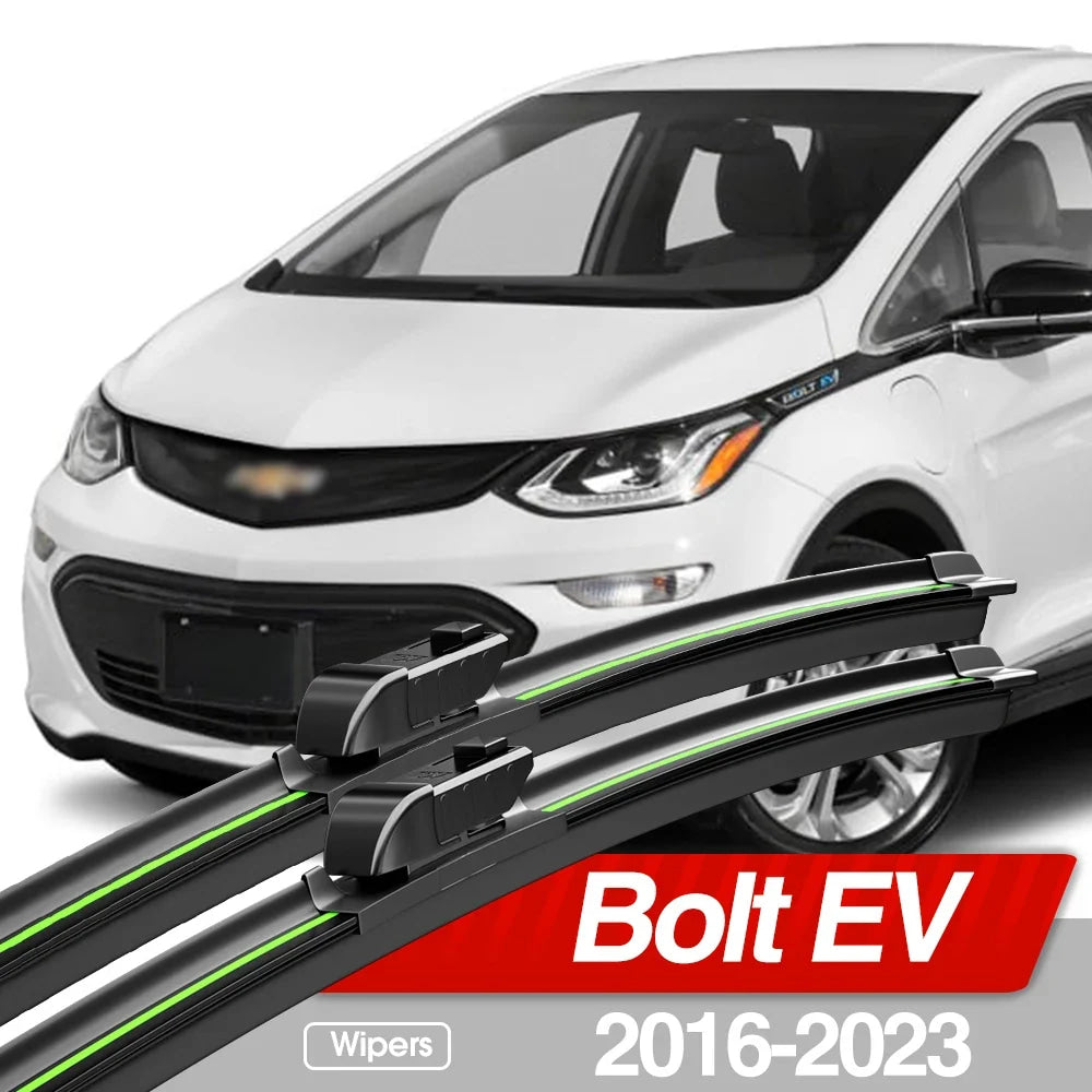 For Chevrolet Bolt EV 2016-2023 Front Windshield Wiper Blades 2pcs Windscreen Window Accessories 2017 2018 2019 2020 2021 2022