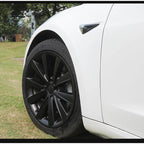 4PCS for Model 3 (2017-2023) 18 Inch Blade Wheel Cover Hubcaps Whirl Cap Rim Cover Replacement Wheel Cap Accessories for Tesla