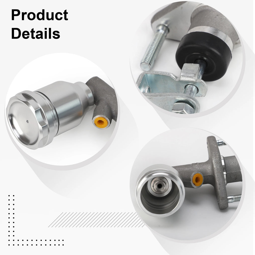 Clutch Master Cylinder Aluminum For Honda Civic EG 92-95 Civic EK 96-00 Integra DC2 94-01 CRX GSR Si Type R46920-S04-A01