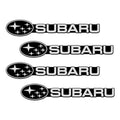 Car audio stereo 3D decorative aluminum badge sticker suitable For Subaru Forester impreza Outback Legacy Tribecacar WRC XV
