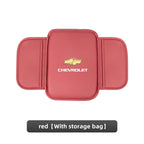 Leather Car Armrest Box Pad Auto Armrest Mat High Quality Accessorie For Chevrolet Camaro Colorado Cobalt Beat Groove Volt Trax