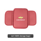 Leather Car Armrest Box Pad Auto Armrest Mat High Quality Accessorie For Chevrolet Camaro Colorado Cobalt Beat Groove Volt Trax