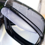 Protector de Lluvia Universal de Fibra de Carbono para Espejo Retrovisor de Coche, 2 Piezas, Cubiertas para Espejos Laterales, Deflectores de Cejas